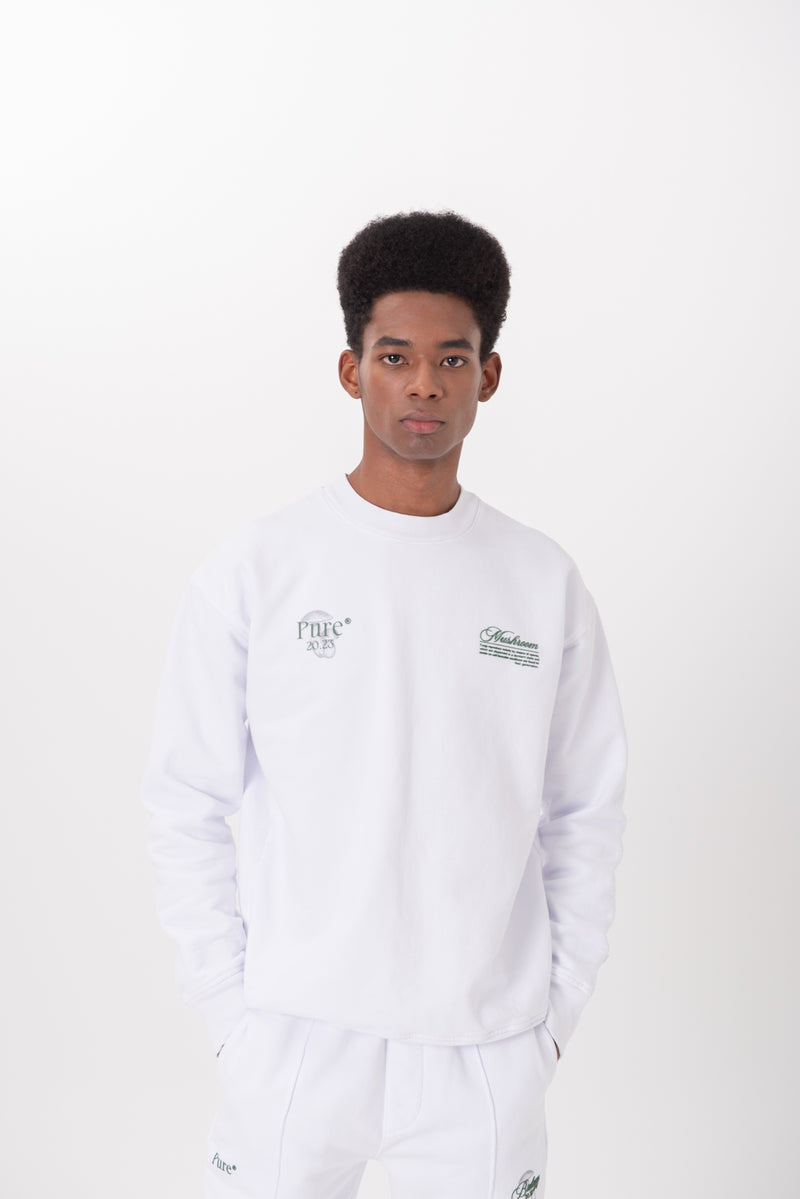 BIOLOGY PULLOVER WHITE