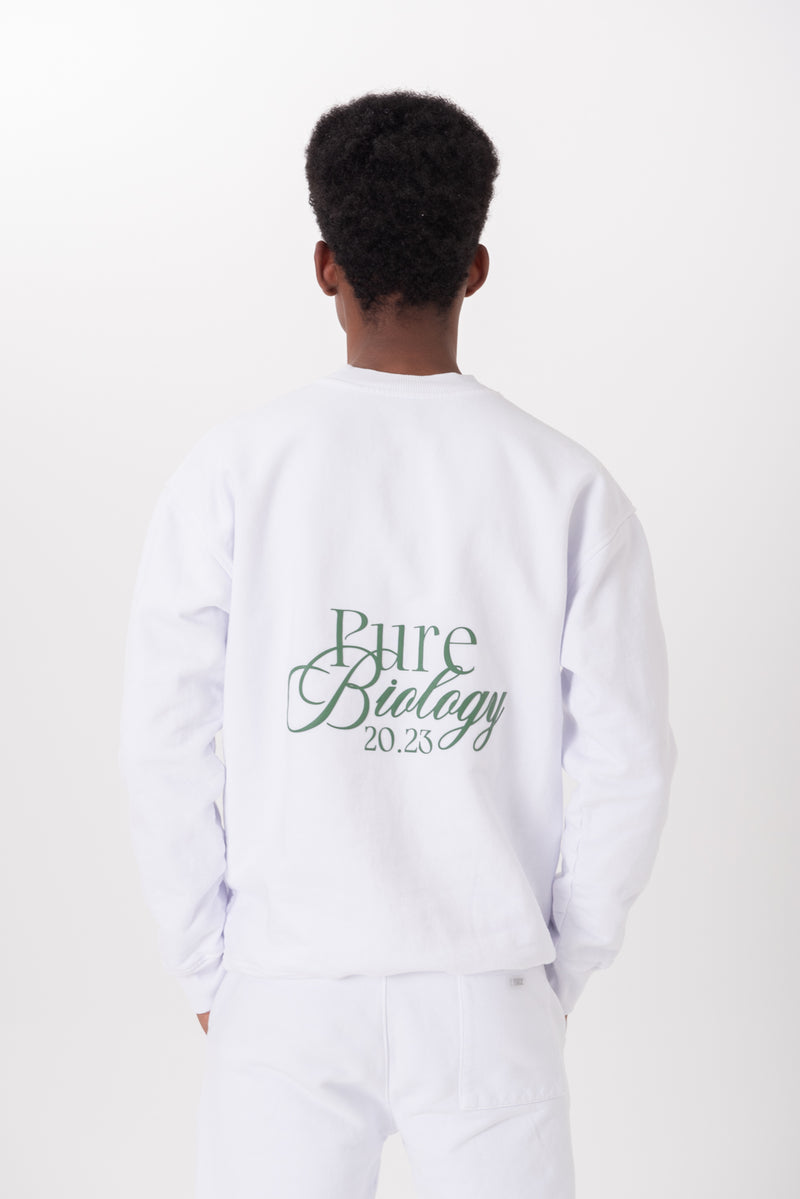 BIOLOGY PULLOVER WHITE