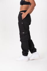 BIOLOGY CARGO PANTS BLACK