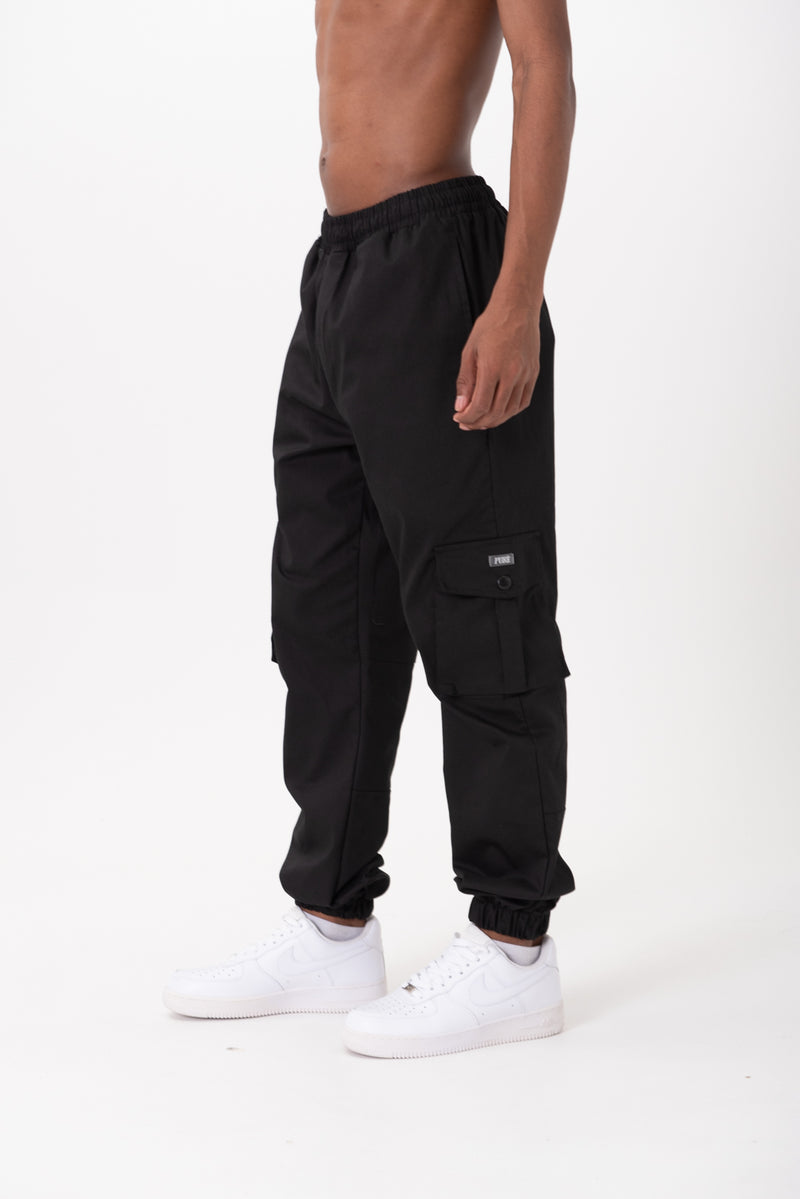 BIOLOGY CARGO PANTS BLACK