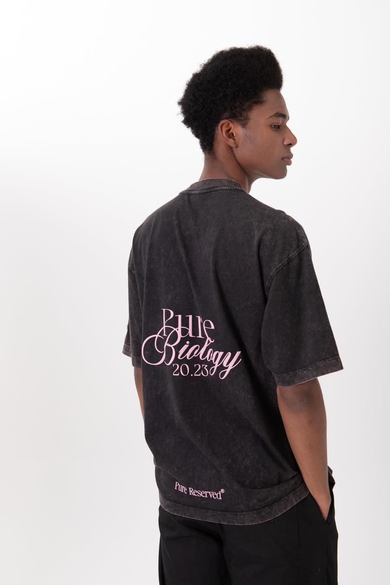 BIOLOGY T-SHIRT BLACK