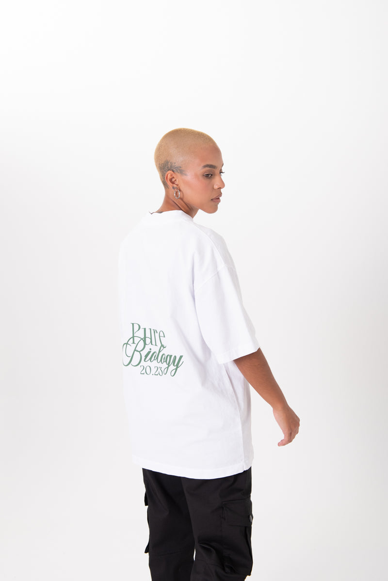 BIOLOGY T-SHIRT WHITE