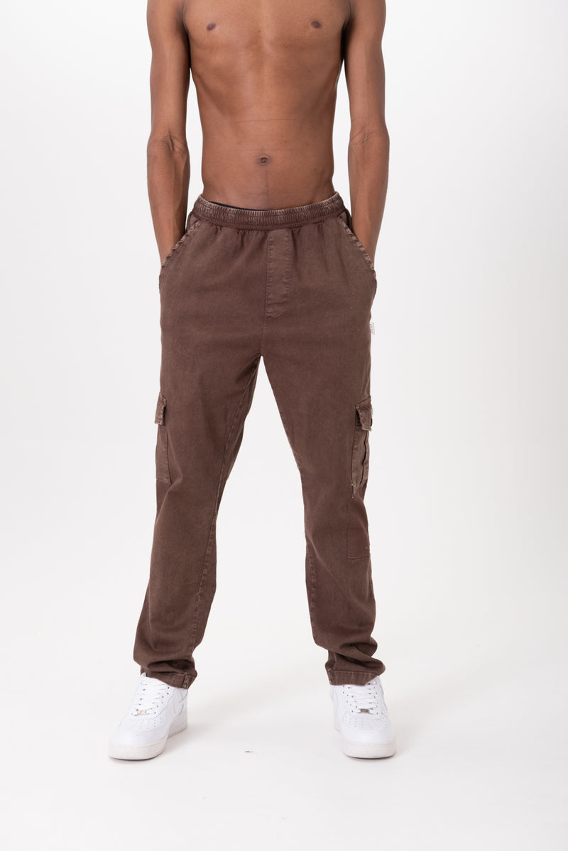 BIOLOGY CARGO PANTS BROWN