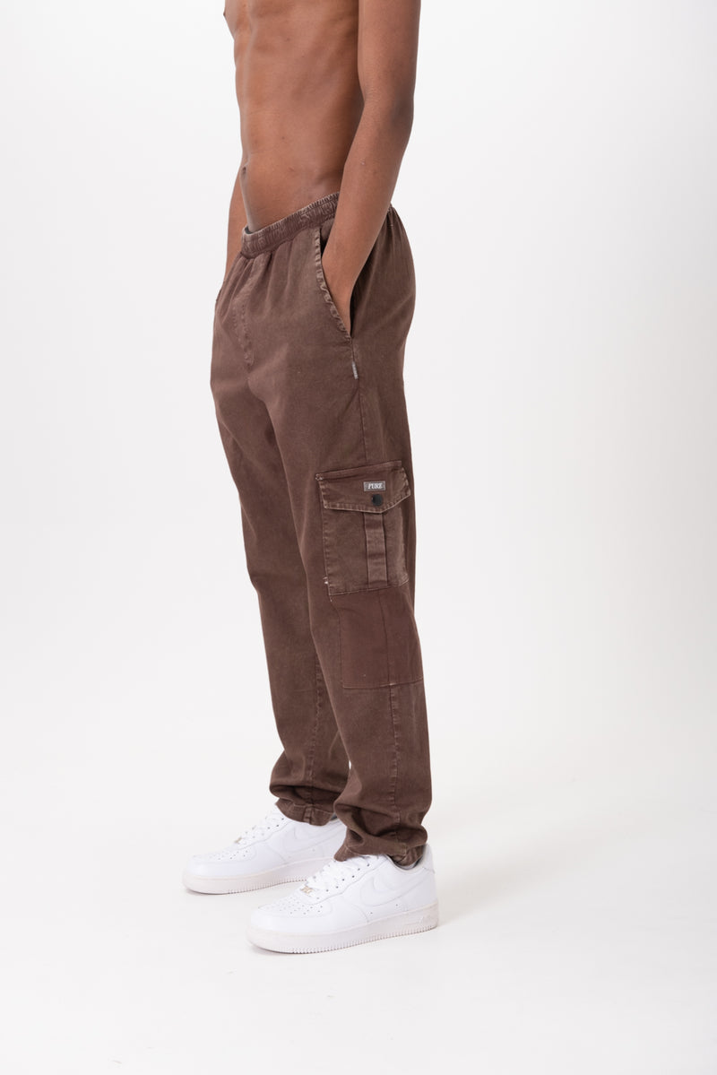 BIOLOGY CARGO PANTS BROWN