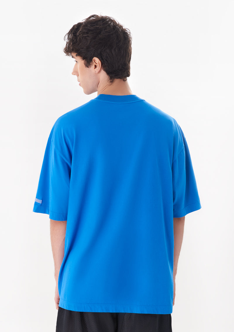 COLLEGE T-SHIRT WORLD BLUE