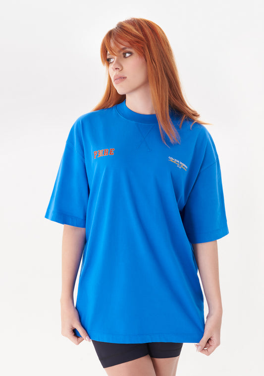 COLLEGE T-SHIRT BLUE