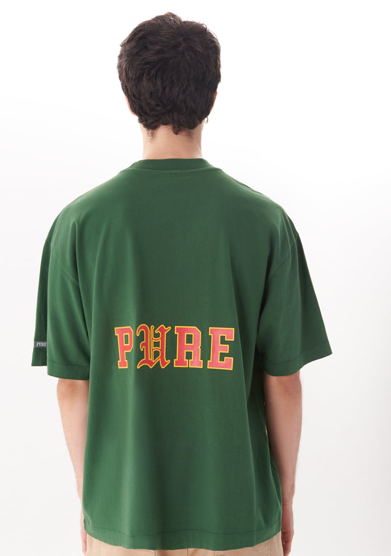 COLLEGE T-SHIRT GREEN