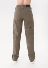 COLLEGE CARGO PANTS GREEN