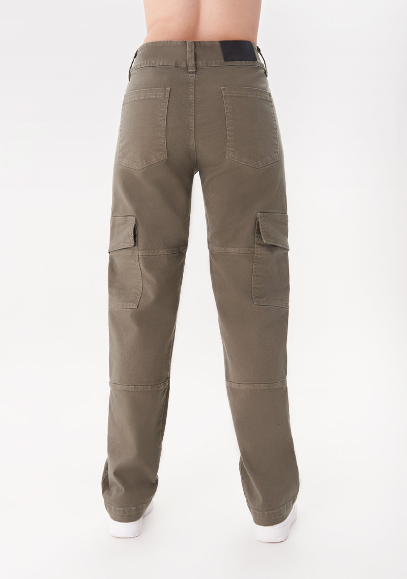 COLLEGE CARGO PANTS GREEN