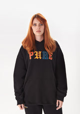 COLLEGE HOODIE BLACK