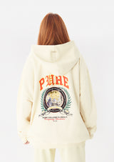 COLLEGE HOODIE IVORY