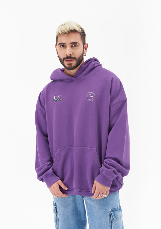 QMPEV HOODIE PURPLE