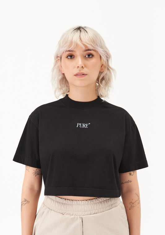 CLASSIC CROP BLACK