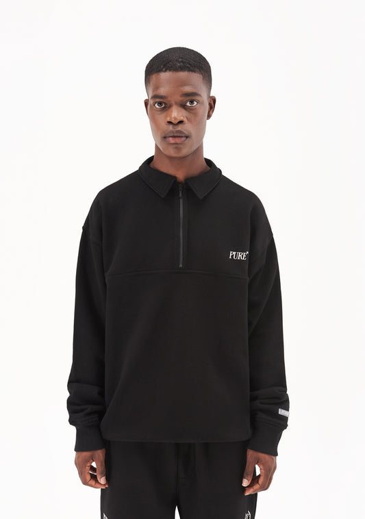 CLASSIC HOODIE ZIP BLACK