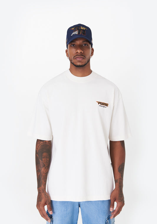 MOTORSPORT T-SHIRT IVORY