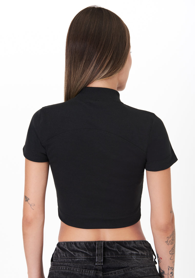 MOTORSPORT CROP BLACK