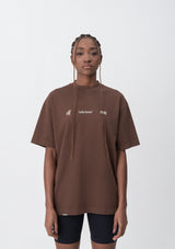 LUCKY TSHIRT BROWN DICE