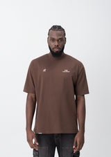 LUCKY TSHIRT BROWN MACHINE